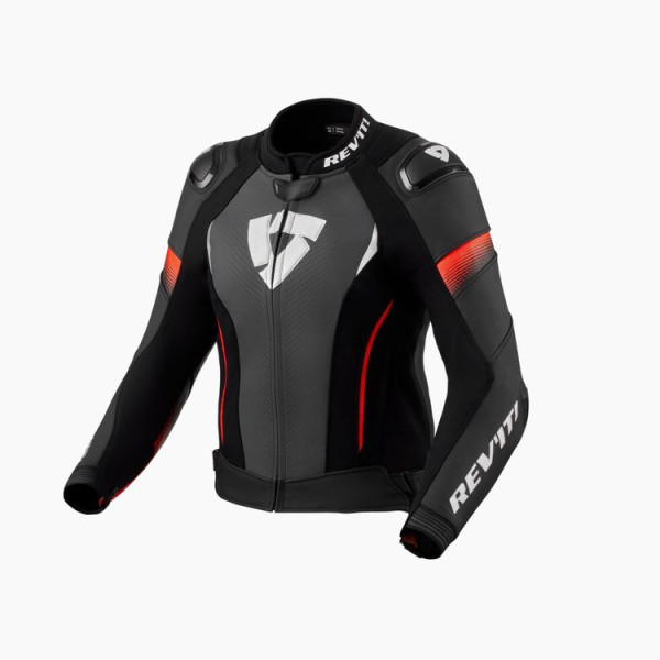 Rev'it! Revit Jacket Xena 4 Pro Ladies Black-Neon Red
